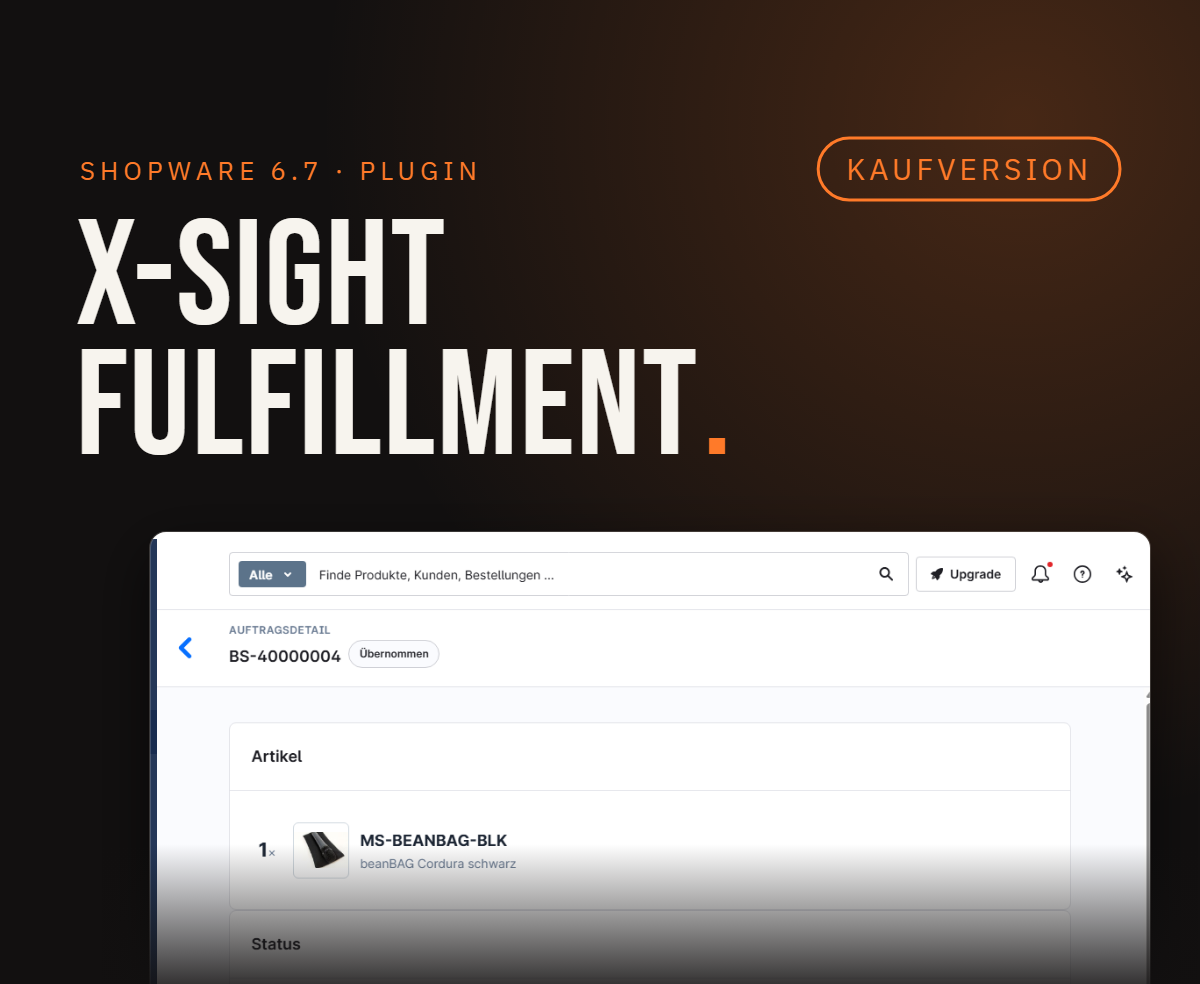 x-Sight Fulfillment – Kaufversion