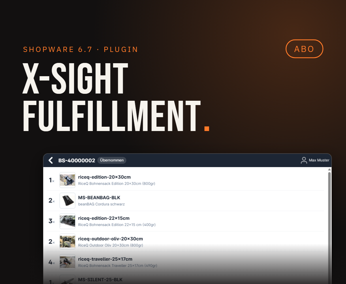 x-Sight Fulfillment – Abo